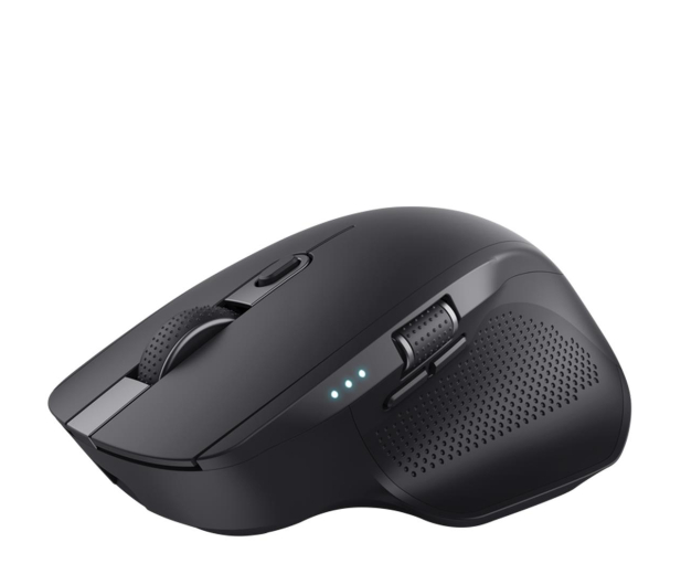 TRUST Bezprzewodowa mysz OZAA+ Multi-Connect Czarna 24820 - 1259242 - zdjęcie 3